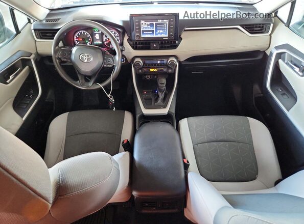 2T3W1RFV7MW127876 2021 TOYOTA RAV4 White Առջևի վահանակի տեսք