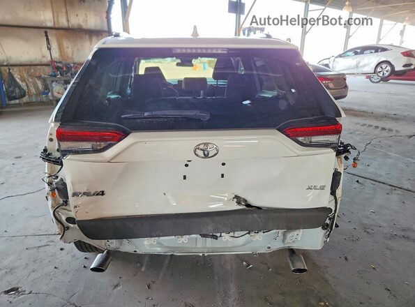 2T3W1RFV7MW127876 2021 TOYOTA RAV4 White Հետևի տեսք