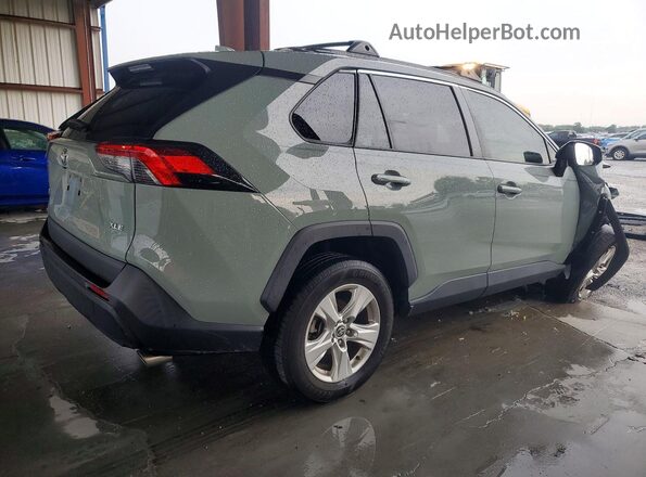 2T3W1RFV7MW141714 2021 TOYOTA RAV4 Серый Задняя правая четверть