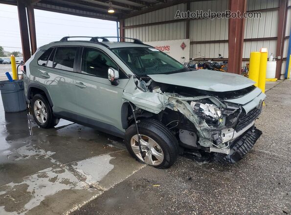 2T3W1RFV7MW141714 2021 TOYOTA RAV4 Серый Передняя правая четверть