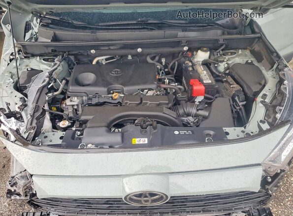 2T3W1RFV7MW141714 2021 TOYOTA RAV4 Серый Вид подкапотного пространства