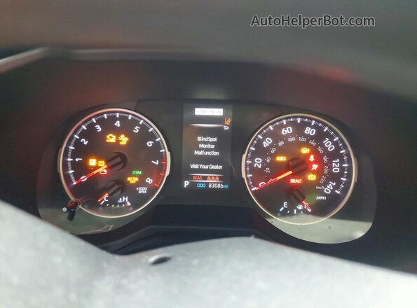 2T3W1RFV7MW141714 2021 TOYOTA RAV4 Серый Вид щитка приборов
