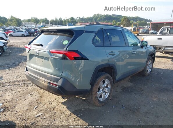 2T3W1RFV7MW175572 2021 TOYOTA RAV4 Зеленый Задняя правая четверть
