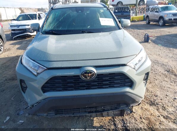 2T3W1RFV7MW175572 2021 TOYOTA RAV4 Зеленый Вид щитка приборов