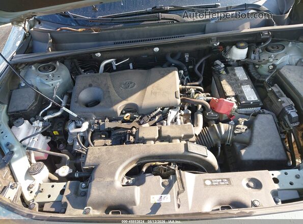 2T3W1RFV7MW175572 2021 TOYOTA RAV4 Зеленый Вид сзади
