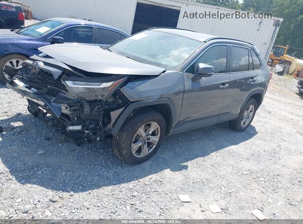 2T3W1RFV7NC199034 2022 TOYOTA RAV4 Gray წინა მარცხენა ხედი სამი მეოთხედიდან