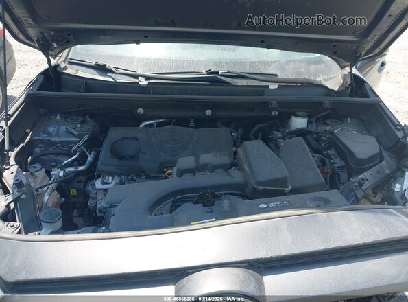 2T3W1RFV7NC199034 2022 TOYOTA RAV4 Gray უკანა ხედი