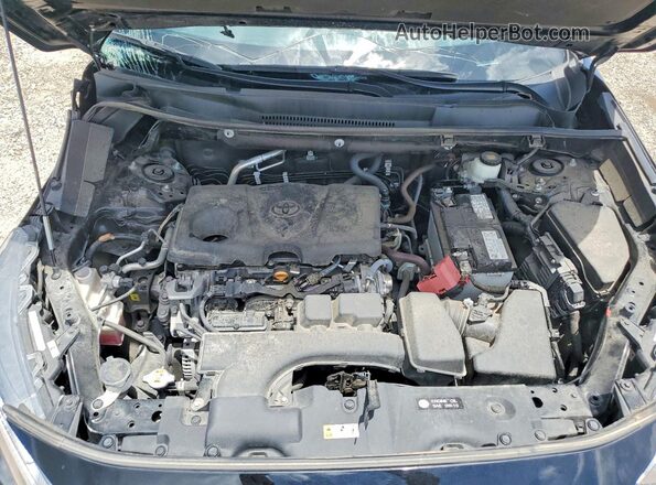 2T3W1RFV7NC208637 2022 TOYOTA RAV4 Black Widok komory silnika