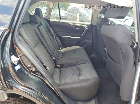 2T3W1RFV7NC208637 2022 TOYOTA RAV4 Black Widok wnętrza z tyłu