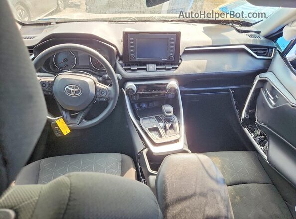 2T3W1RFV7NC208637 2022 TOYOTA RAV4 Black Widok deski rozdzielczej