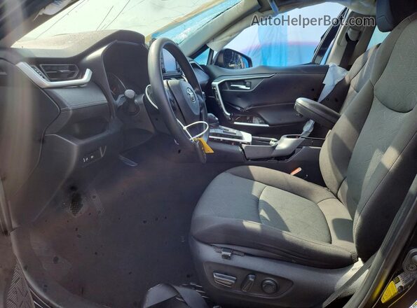 2T3W1RFV7NC208637 2022 TOYOTA RAV4 Black Widok wnętrza z przodu