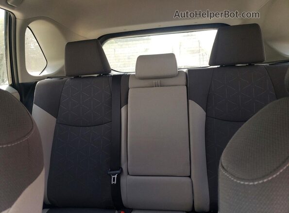 2T3W1RFV7SC315375 2025 TOYOTA RAV4 Gray Հետևի նստատեղերի տեսք