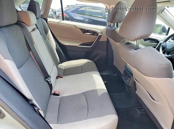 2T3W1RFV8LC057837 2020 TOYOTA RAV4 Silver Vista interior trasera