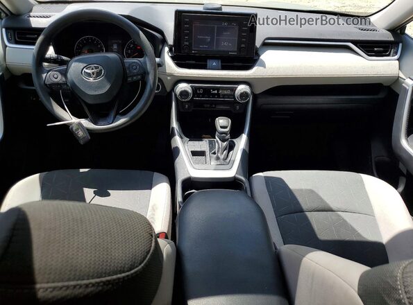 2T3W1RFV8LC057837 2020 TOYOTA RAV4 Silver Vista del salpicadero