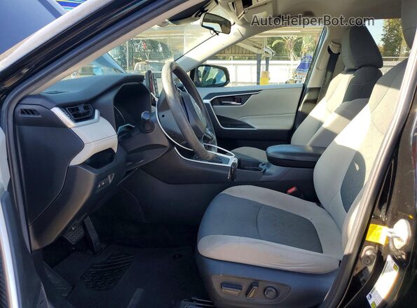 2T3W1RFV8LW065872 2020 TOYOTA RAV4 Black Front interior view