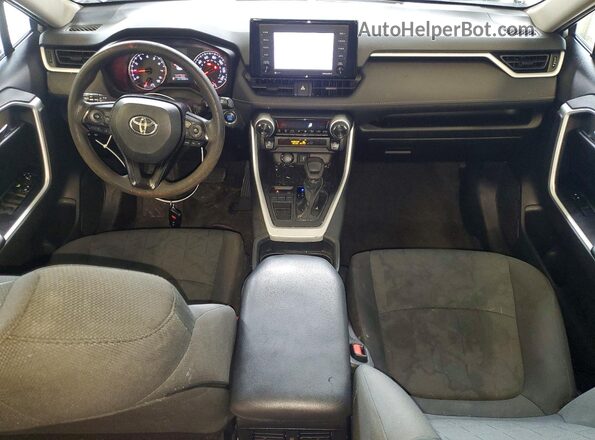 2T3W1RFV8MC137110 2021 TOYOTA RAV4 Silver წინა პანელის ხედი