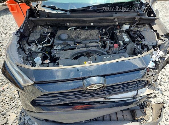 2T3W1RFV8MC139391 2021 TOYOTA RAV4 Black ძრავის განყოფილების ხედი