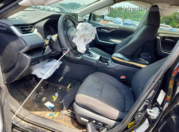 2T3W1RFV8MC139391 2021 TOYOTA RAV4 Black წინა სალონის ხედი