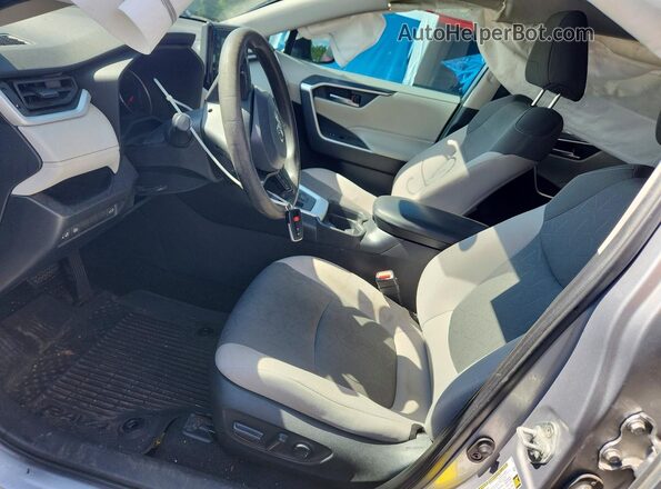 2T3W1RFV8MC168941 2021 TOYOTA RAV4 Silver წინა სალონის ხედი
