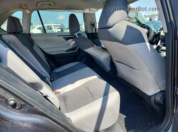 2T3W1RFV8MW105580 2021 TOYOTA RAV4 Gray Սալոնի հետևի տեսք