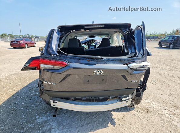 2T3W1RFV8MW105580 2021 TOYOTA RAV4 Gray Հետևի տեսք