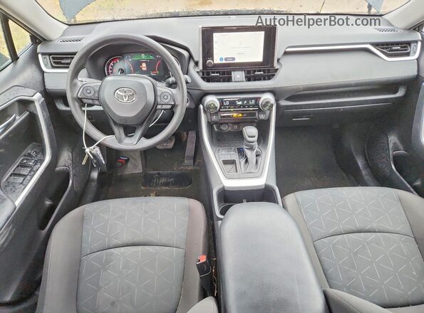 2T3W1RFV8RW323400 2024 TOYOTA RAV4 Черный Вид щитка приборов