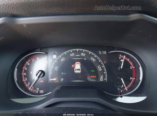 2T3W1RFV8SW386776 2025 TOYOTA RAV4 White Vista de los asientos traseros