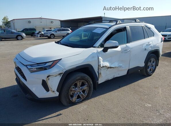 2T3W1RFV8SW386776 2025 TOYOTA RAV4 White Vista tres cuartos delantera izquierda