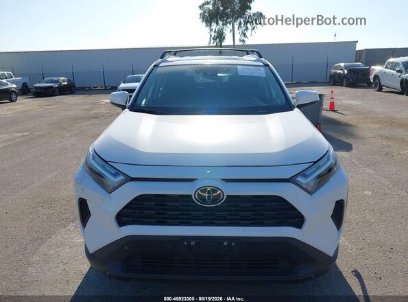 2T3W1RFV8SW386776 2025 TOYOTA RAV4 White Vista del cuadro de instrumentos
