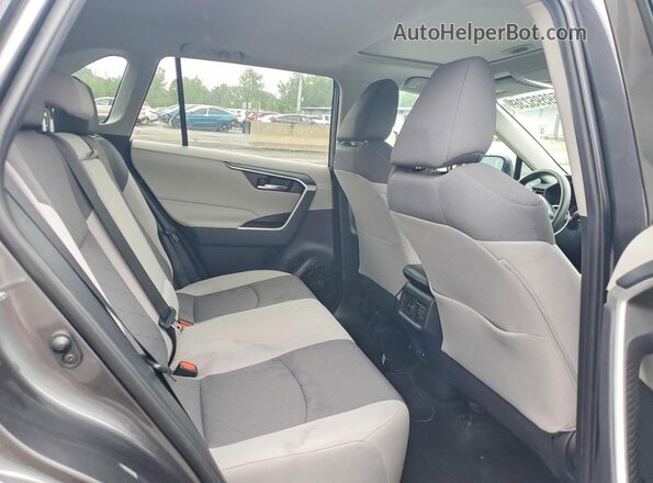 2T3W1RFV9LC058284 2020 TOYOTA RAV4 Серый Вид задней части салона