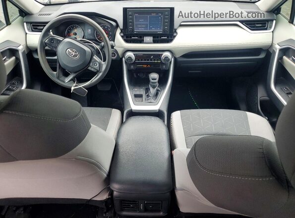 2T3W1RFV9LC058284 2020 TOYOTA RAV4 Серый Вид панели приборов