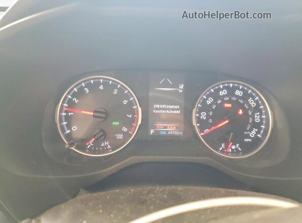 2T3W1RFV9MC168947 2021 TOYOTA RAV4 Silver Սարքավորումների վահանակի տեսք