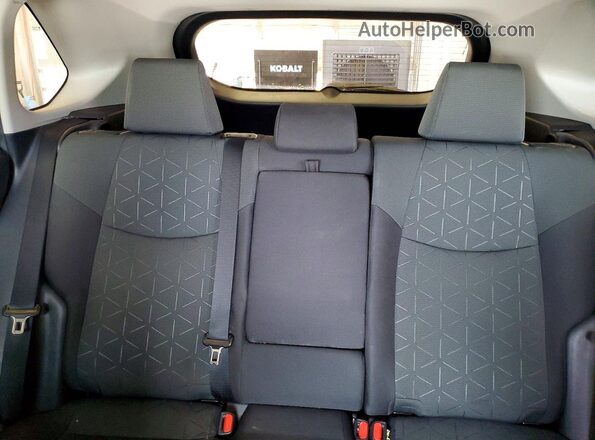 2T3W1RFV9MC168947 2021 TOYOTA RAV4 Silver Հետևի նստատեղերի տեսք