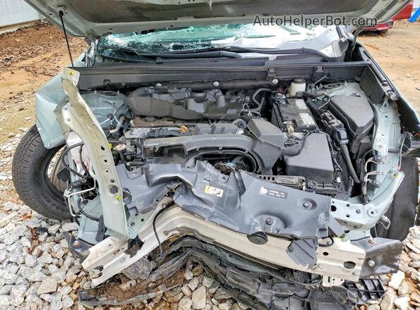 2T3W1RFV9NW205768 2022 TOYOTA RAV4 Серебряный Вид подкапотного пространства