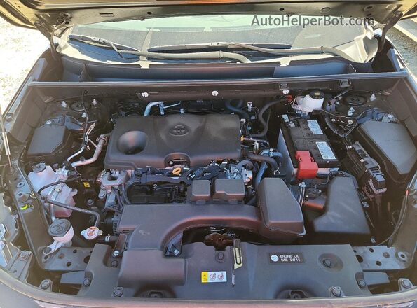 2T3W1RFV9RC296497 2024 TOYOTA RAV4 Black Widok komory silnika