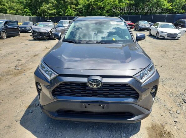 2T3W1RFVXLC070489 2020 TOYOTA RAV4 Gray Դիմացի տեսք