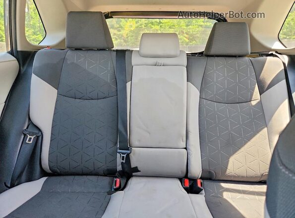 2T3W1RFVXLC070489 2020 TOYOTA RAV4 Gray Հետևի նստատեղերի տեսք
