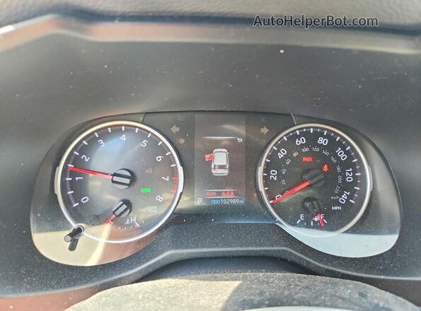 2T3W1RFVXLC070489 2020 TOYOTA RAV4 Gray Սարքավորումների վահանակի տեսք