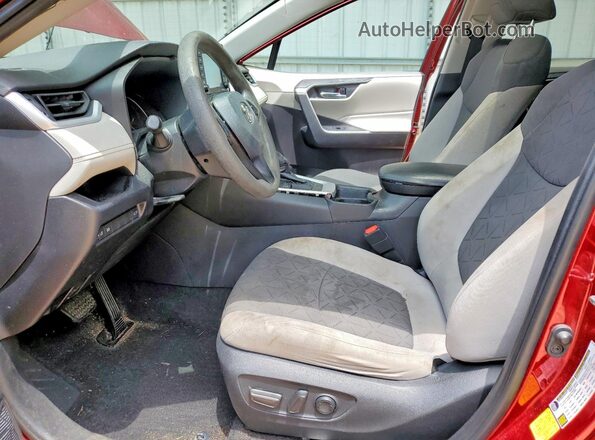 2T3W1RFVXLW095178 2020 TOYOTA RAV4 Red Widok wnętrza z przodu