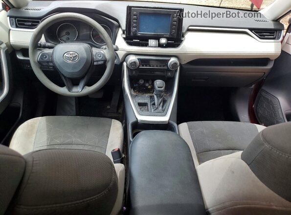2T3W1RFVXLW095178 2020 TOYOTA RAV4 Red Widok deski rozdzielczej
