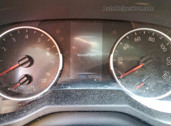 2T3W1RFVXLW095178 2020 TOYOTA RAV4 Red Widok zestawu wskaźników