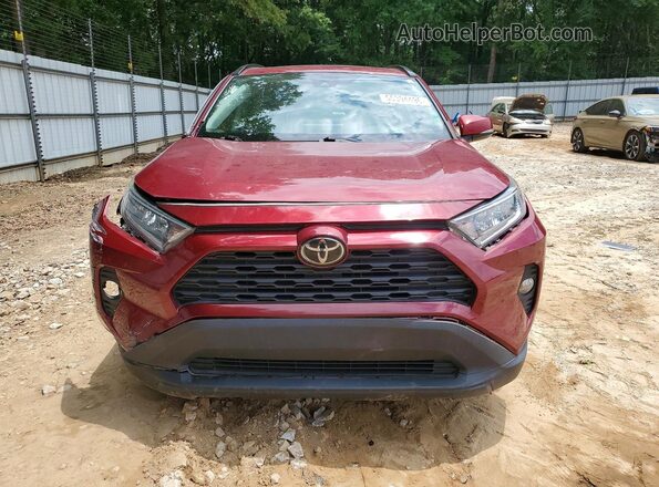 2T3W1RFVXLW095178 2020 TOYOTA RAV4 Red Widok z przodu