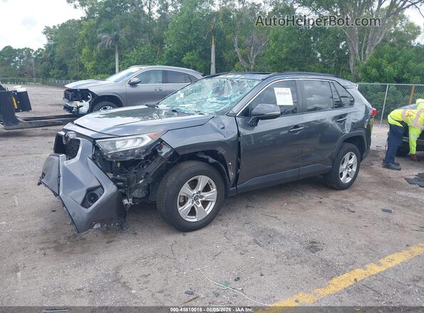 2T3W1RFVXMC148397 2021 TOYOTA RAV4 Gray Առջևի ձախ երեք քառորդ տեսարան