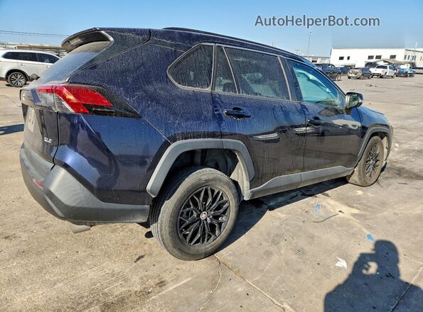 2T3W1RFVXMW110151 2021 TOYOTA RAV4 Blue Задня права чверть