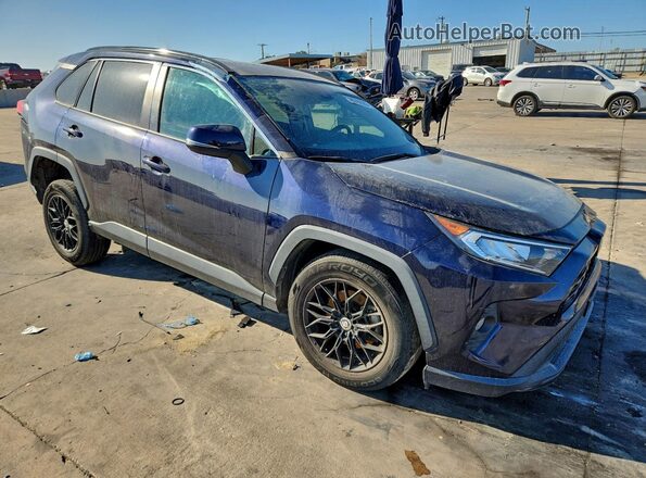 2T3W1RFVXMW110151 2021 TOYOTA RAV4 Blue Передня права чверть