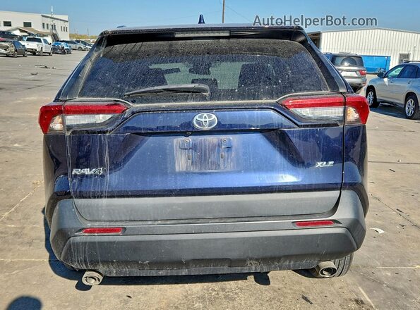 2T3W1RFVXMW110151 2021 TOYOTA RAV4 Blue Вид ззаду