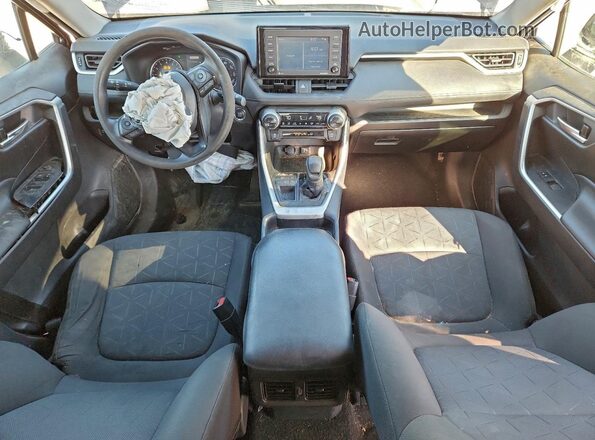 2T3W1RFVXMW110151 2021 TOYOTA RAV4 Blue Вид панелі приладів
