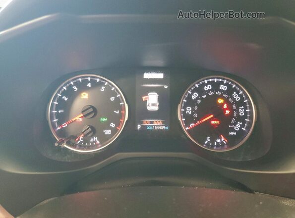 2T3W1RFVXMW119223 2021 TOYOTA RAV4 Gray Instrument cluster view