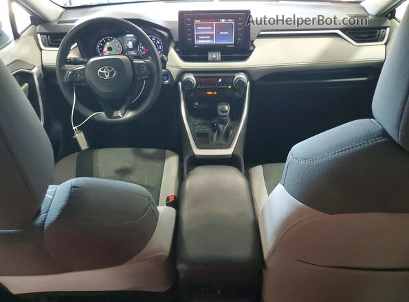 2T3W1RFVXMW119223 2021 TOYOTA RAV4 Gray Dashboard view