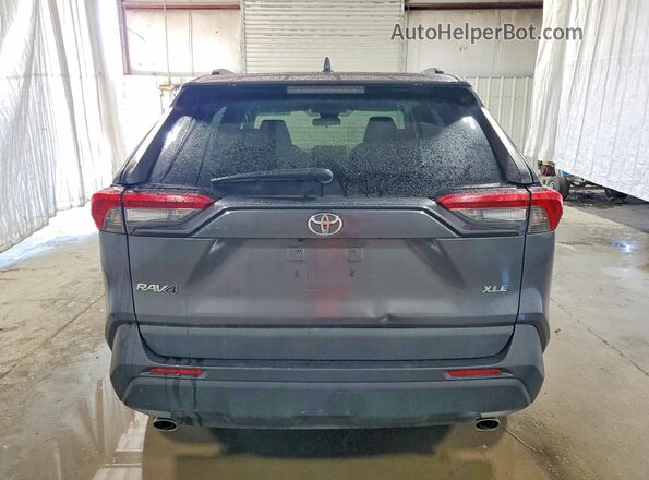 2T3W1RFVXMW119223 2021 TOYOTA RAV4 Gray Rear view